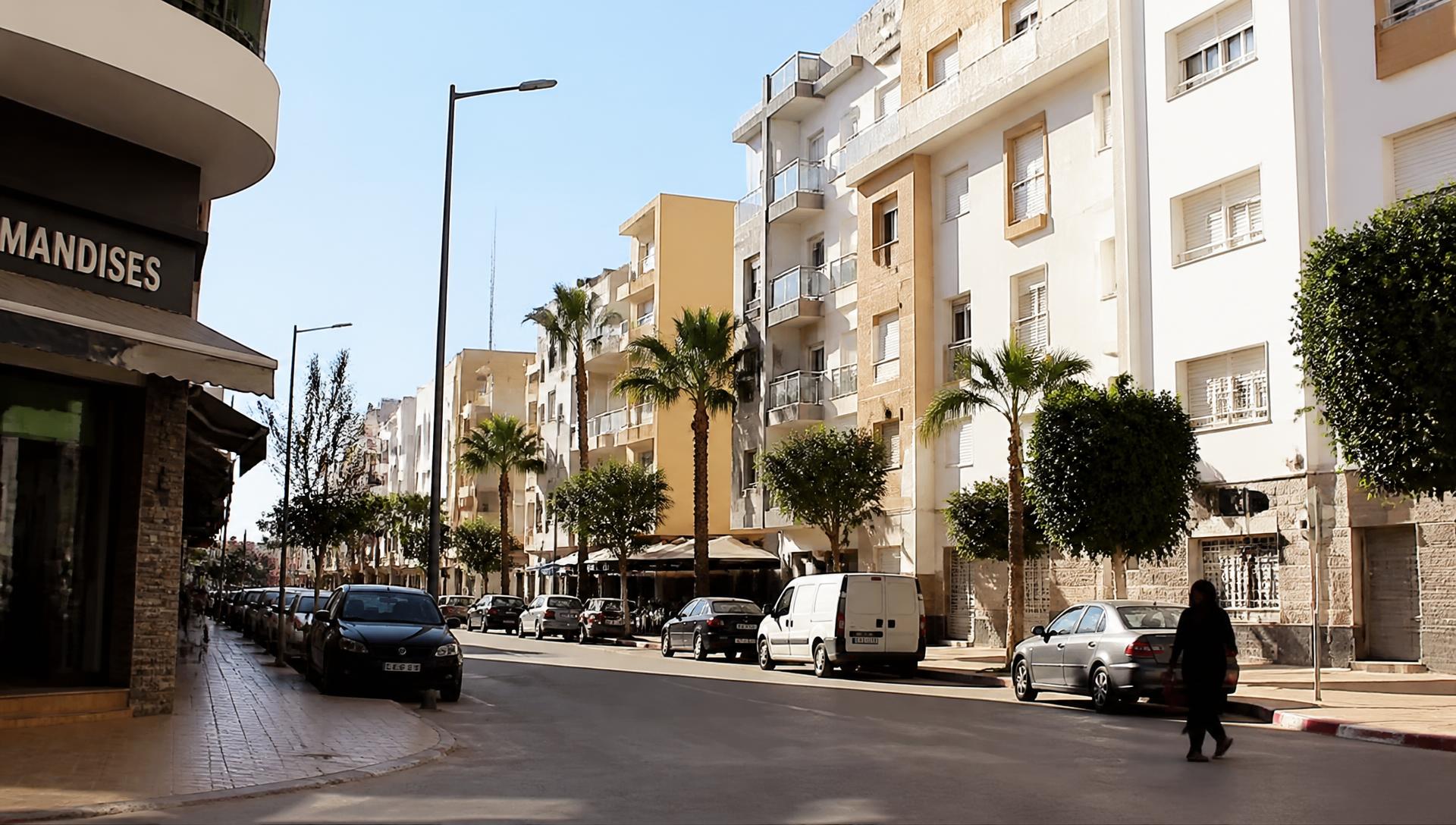 Quartier résidentiel moderne d'Oujda
